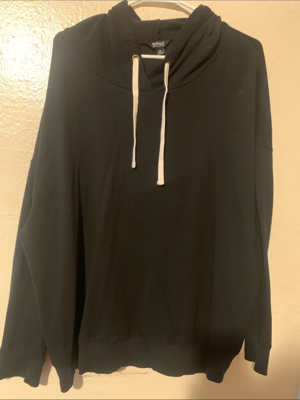 Buffalo David Bitton Black Hoodie - very soft- 2XL
